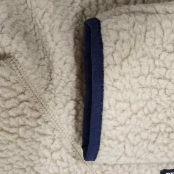 PATAGONIA IVORY RETRO PILE FLEECE JACKET MEN SIZE XL - Picture 7 of 12